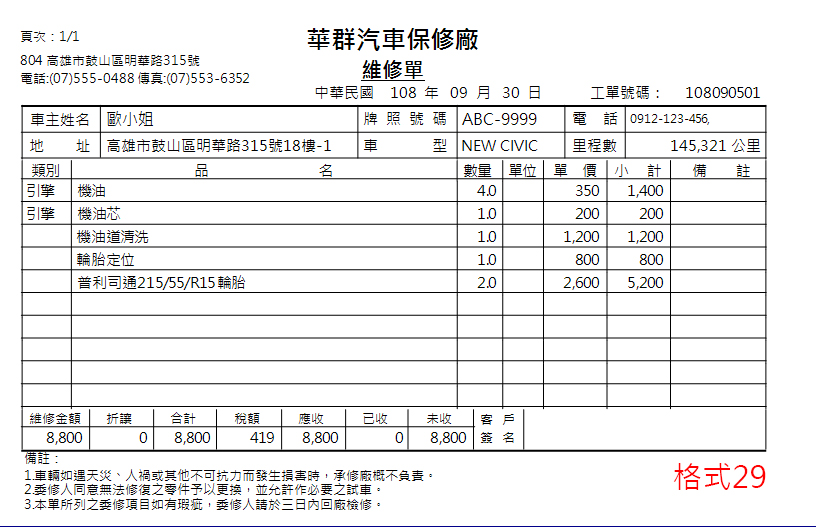 格式29